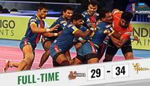 Pro kabaddi League 2018: यूपी योद्धा ने यू मुंबा को 34-29 से हराया