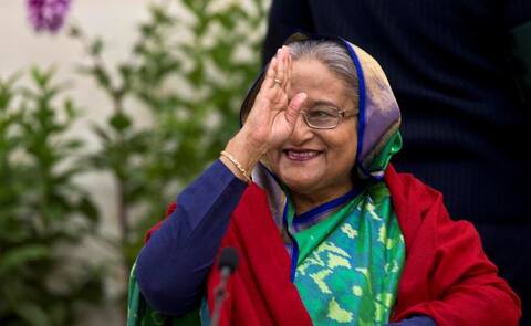 बांग्लादेश की PM शेख हसीना विपक्ष से बोलीं- बीजेपी ने कभी जीती थी 2 सीटें, आज सत्ता में है बांग्लादेश की PM शेख हसीना विपक्ष से बोलीं- बीजेपी ने कभी जीती थी 2 सीटें, आज सत्ता में है