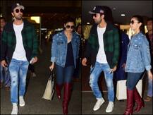 न्यू ईयर वेकेशन के बाद अमरिका से लौटे रणबीर कपूर और आलिया भट्ट, देखें तस्वीरें