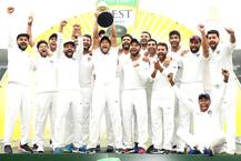 भारत ने 71 साल बाद ऑस्ट्रेलिया में जीता टेस्ट सीरीज़, इस तरह खिलाड़ियों ने मनाया जश्न