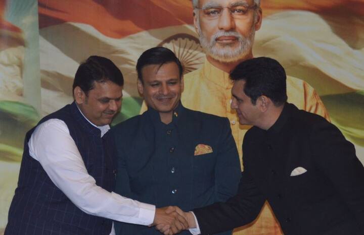 फिल्म का निर्देशन कर रहे ओमंग कुमार भी इस कार्यक्रम में नजर आए.