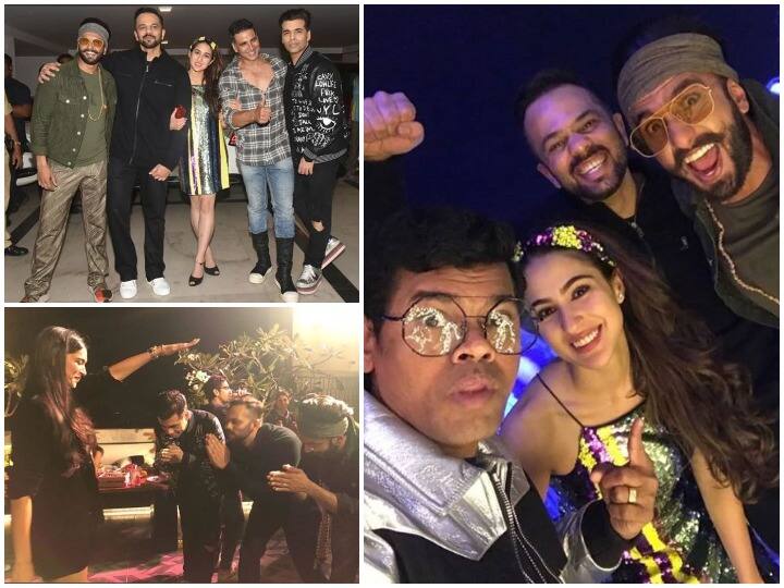 28 दिसंबर को रिलीज हुई रणवीर सिंह और सारा अली खान की फिल्म 'सिंबा' ने बक्स ऑफिस पर काफी अच्छा प्रदर्शन किया है. इसके लिए पूरी टीम ने सक्सेस पार्टी का आयोजन किया. जिसकी इनसाइड तस्वीरें देखने के लिए रुख कीजिए आगे की स्लाइड्स का. 