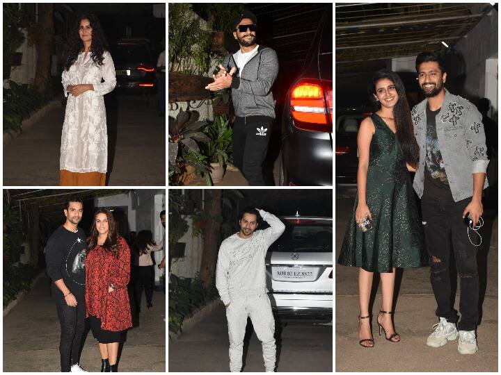 शुक्रवार को रिलीज हुई अभिनेता विक्की कौशल और यामी गौतम की फिल्म 'उरी' को देखने के लिए शनिवार को पीवीआर में बॉलीवुड सितारों का मेला लगा. इस दौरान सभी का तस्वीरें हम आपके लिए लेकर आए हैं जिन्हें देखने के लिए रुख कीजिए आगे कि स्लाइड्स का. (तस्वीर: मानव मंगलानी)