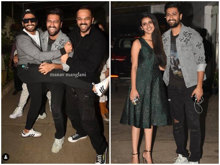 Video: 'उरी' देखने पहुंचीं प्रिया प्रकाश पहली बार विक्की कौशल के साथ दिखीं, रणवीर बोले Priya Prakash warriar with Vickey kaushal at Uri Screening ranveer singh reaction video viral Video: 'उरी' देखने पहुंचीं प्रिया प्रकाश पहली बार विक्की कौशल के साथ दिखीं, रणवीर बोले