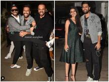 Video: \'उरी\' देखने पहुंचीं प्रिया प्रकाश पहली बार विक्की कौशल के साथ दिखीं, रणवीर बोले \