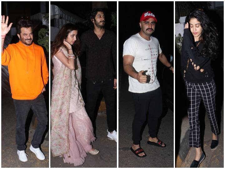 बी टाउन के कपूर परिवार ने रविवार को खूब धूमधाम से लोहड़ी का जश्न मनाया. इस दौरान अभिनेता अनिल कपूर के पूरे परिवार की तस्वीरें हम आपके लिए लाए हैं. इन तस्वीरों को देखने के लिए रुख कीजिए आगे की स्लाइड्स का. (तस्वीर: मानव मंगलानी) 