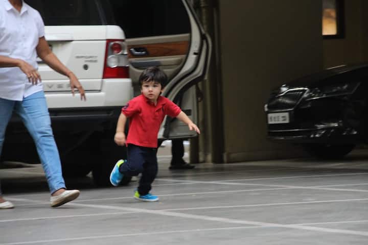 20 दिसंबर को दो साल के हुए तैमूर ने केप्टाउन में मम्मी पापा के साथ केक काटकर अपना जन्मदिन सेलिब्रेट किया था. (तस्वीर: मानव मंगलानी)