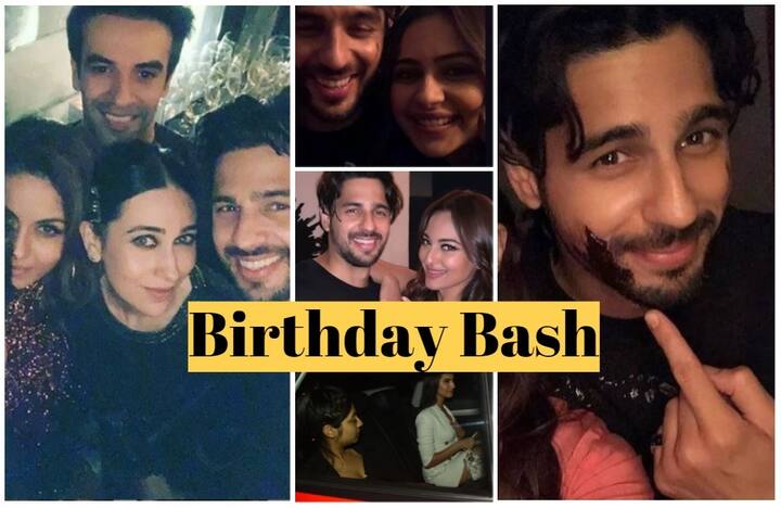 बॉलीवुड अभिनेता सिद्धार्थ मल्होत्रा आज यानि 16 जनवरी को 34वां बर्थडे सेलिब्रेट कर रहे हैं. कल रात मुंबई में उनके घर एक पार्टी का आयोनज किया गया जिसमें करण जौहर, सोनाक्षी सिन्हा, कैटरीना कैफ और जैकलीन फर्नांडिस जैसे कई बड़े सितारे पहुंचे. देखिए तस्वीरें