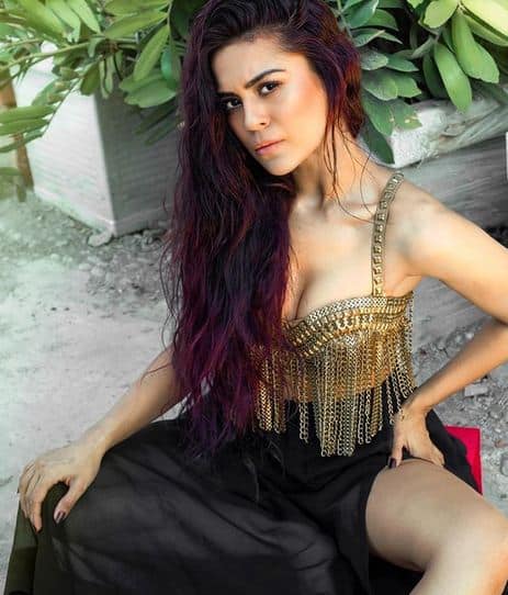  हाल ही में सना ने 10 ईयर चैलेंज में भी भाग लिया. 