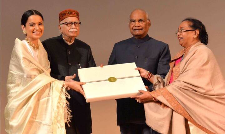 झांसी की रानी के जीवन पर बनी फिल्म मणिकर्णिका आगामी 25 जनवरी को रिलीज होने वाली है. रिलीज से पहले फिल्म की स्पेशल स्क्रीनिंग राष्ट्रपति भवन में की गई.