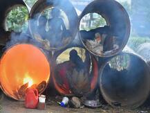 बारिश के कारण बेहाल हुई दिल्ली, बढ़ी ठंड