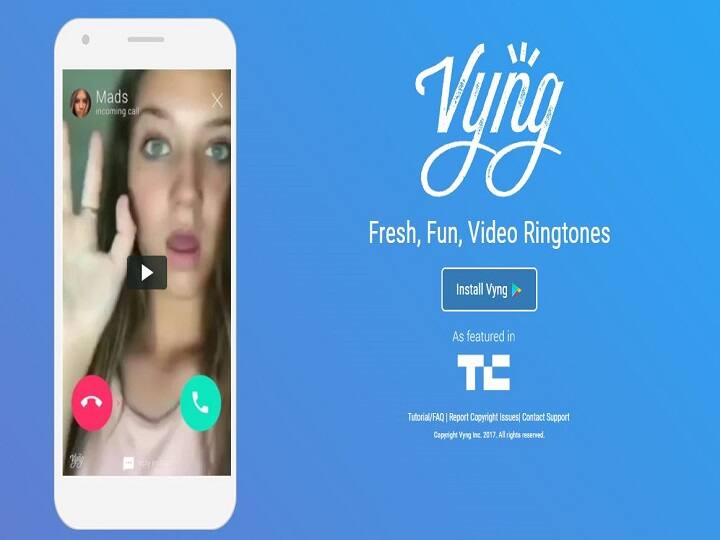 कॉल्स के लिए लगाना चाहते हैं वीडियो रिंगटोन? ये एप करेगा आपकी मदद Video ringtones for calls? The Vyng app lets you do that, here’s how कॉल्स के लिए लगाना चाहते हैं वीडियो रिंगटोन? ये एप करेगा आपकी मदद