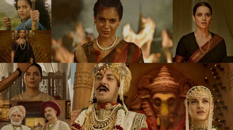Manikarnika Movie Review: लक्ष्मीबाई के किरदार में कंगना दमदार, कमजोर स्क्रिप्ट से हारी 'मणिकर्णिका