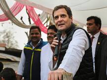 भ्रष्टाचार के आरोप लगाने के बाद राहुल ने गोवा में CM पर्रिकर से की मुलाकात, जाना तबीयत का हाल