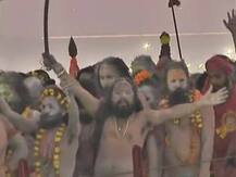 तस्वीरें: मौनी अमावस्या पर उत्साहित श्रद्धालु लगा रहे हैं आस्था की डुबकी