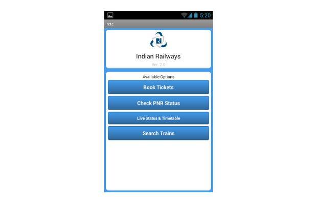 IRCTC रेल कनेक्ट- एप दिखने में तो ज्यादा अच्छा नहीं लेकिन इससे आप रेलवे टिकट जरूर बुक कर सकते हैं. इसमें नेट बैंकिंग और ई वॉलेट की सुविधा है. जैसे IRCTC वॉलेट, पेटीएम, मोबीक्विक और PayUMoney. इस एप में बिन अपना यूजरनेम और पासवर्ड डाले टिकट बुक कर सकते हैं. ये एप उन लोगों के लिए काफी कारगार है जो दिन रात स्मार्टफोन का इस्तेमाल करते हैं.