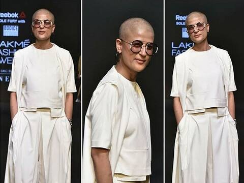 Lakme Fasion Week में रैंप पर उतरीं ताहिर कश्यप, अपने कॉन्फिडेंस से जीता सबका दिल Lakme Fasion Week में रैंप पर उतरीं ताहिर कश्यप, अपने कॉन्फिडेंस से जीता सबका दिल