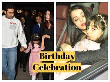 PHOTOS: बर्थडे पर पत्नी ऐश्वर्या और बेटी आराध्या संग डिनर करने पहुंचे अभिषेक बच्चन, देखें