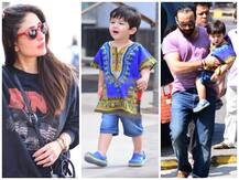 PHOTOS: लंच करने पहुंचे सैफ और करीना, बेटे तैमूर ने क्यूटनेस से जीता दिल