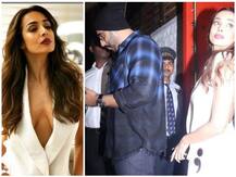 PICS & VIDEOS: शादी की खबरों के बीच मलाइका के साथ डिनर करने पहुंचे अर्जुन कपूर, देखें