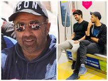 Video & Pics: मेट्रो से फिल्म की शूटिंग करने जाते हैं सनी देओल के बेटे करन देओल, देखें