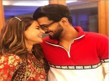 रॉकी जायसवाल ने हिना खान को बुके देकर सेलिब्रेट किया \'रोज डे\', लिखा ये रोमांटिक मैसेज