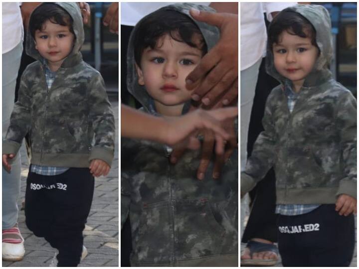 पैदाइश के साथ लाइमलाइट में बने रहने वाले अभिनेत्री करीना कपूर खान और सैफ अली खान के बेटे तैमूर अली खान की लेटेस्ट तस्वीरें हम आपके लिए लेकर आए हैं. (तस्वीर: मानव मंगलानी)