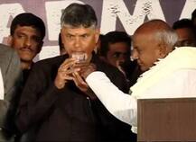 आंध्रप्रदेश के मुख्यमंत्री एन चंद्रबाबू नायडू ने अपना एक दिवसीय अनशन खत्म किया