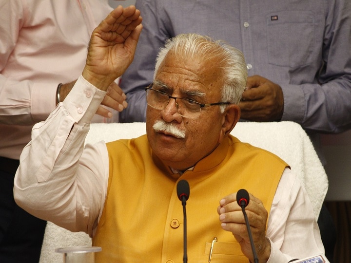Haryana: CM Manohar Lal Khattar alleged, previous governments had neglected Jind हरियाणा: सीएम खट्टर का राहुल पर तंज, विधायक को विधानसभा उपचुनाव में उतारने का काम 'पप्पू' ही कर सकता है