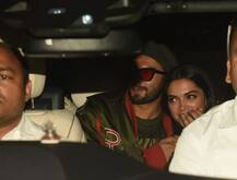 PICS: रणवीर की \'गली बॉय\' देख दीपिका को आया पति पर प्यार, गाड़ी में करती दिखीं KISS