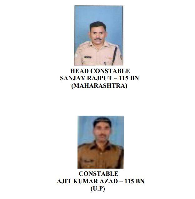 115वीं बटालियन के महाराष्ट्र के हेड कॉन्स्टेबल संजय राजपूत और इसी बटालियन के उत्तर प्रदेश के कॉन्स्टेबल अजित कुमार आजाद इस आतंकी हमले में शहीद हुए.