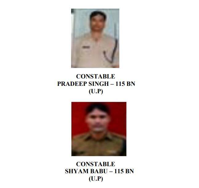 115वीं बटालियन के उत्तर प्रदेश के कॉन्स्टेबल प्रदीप सिंह और इसी बटालियन के उत्तर प्रदेश के कॉन्स्टेबल श्याम बाबू इस आतंकी हमले में शहीद हुए.