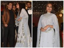 मैनेजर के वेडिंग रिसेप्शन में सलमान खान के साथ पहुंचीं सोनाक्षी सिन्हा, देखें तस्वीरें