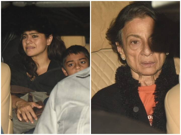 बलीवुड स्परस्टार अजय देवगन की फिल्म 'टोटल धमाल' का बॉक्स ऑफिस पर रिलीज हो गई है. फिल्म की रिलीज से पहले मेकर्स ने इसकी स्पेशल स्क्रीनिंग रखी. फिल्म की स्पेशल स्क्रीनिंग में अजय देवगन की पत्नी और अभिनेत्री काजोल ने भी शिरकत की. (तस्वीर: मानव मंगलानी)