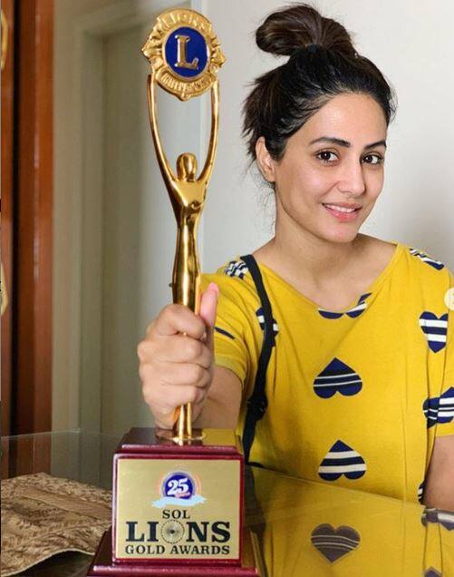 हिना खान ने 3 जनवरी से इस नए प्रोजेक्ट पर काम करना भी शुरू कर दिया है. (तस्वीर-इंस्टाग्राम)