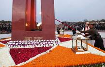 IN PICS: पीएम मोदी ने राष्ट्र को समर्पित किया राष्ट्रीय समर स्मारक, पत्थरों पर लिखे गए हैं 26 हजार शहीदों के नाम