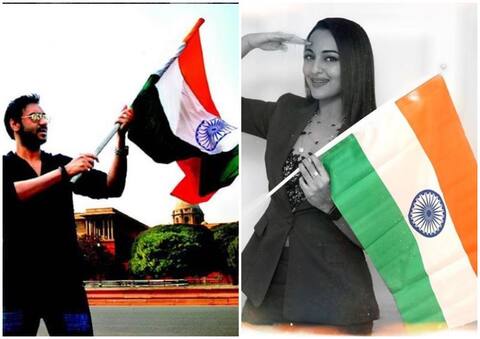 पुलवामा का बदला: अजय देवगन से लेकर सोनाक्षी सिन्हा तक बॉलीवुड ने कुछ इस अंदाज में किया एयरफोर्स को सलाम पुलवामा का बदला: अजय देवगन से लेकर सोनाक्षी सिन्हा तक बॉलीवुड ने कुछ इस अंदाज में किया एयरफोर्स को सलाम