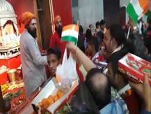 पटना: एयर स्ट्राइक की खुशी में हनुमान मंदिर में लोगों ने चढ़ाया 56 किलो नैवेद्य