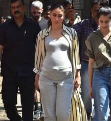 बेबी बंप फ्लांट करते हुए करीना की तस्वीरें हो रहीं वायरल, फैंस बोले फिर आएगी \'गुड न्यूज\'