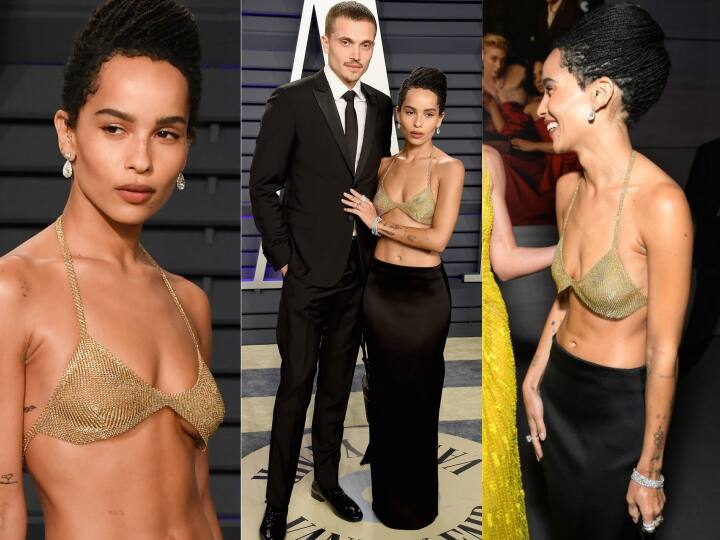 हर बार की तरह इस बार की ऑस्कर्स पार्टी भी हसीनाओं के बोल्ड लुक को लेकर काफी चर्चा में रही. केंडल जेनर के हॉट अवतार और लेडी गागा के डायमंड लुक पर जहां सभी की नजरें थमी थी उसी वक्त अमेरिकी अभिनेत्री जो क्रेविज़ ने पार्टी में ऐसे अंदाज में एंट्री की जिसकी भी नजर उनपर पड़ी कुछ देर तक के लिए उसकी पलके नहीं झपकीं.