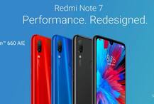 शाओमी ने नोट 7 और नोट 7 प्रो स्मार्टफोन लॉन्च किए, 48 मेगापिक्सल के कैमरा से हैं लैस