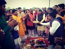 यूपी: कानपुर-बुन्देलखंड किले की घेराबंदी करेंगे PM मोदी, रैली को सफल बनाने के लिए तीन आचार्यो ने किया भूमि पूजन