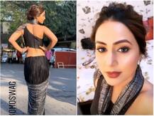 ग्लैमरस \'​​कोमोलिका\' यानी हिना खान ने इंटरनेट पर कुछ इस अंदाज़ में किया काला जादू