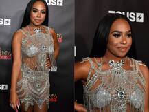 इस हसीना ने अवॉर्ड फंक्शन में पहने ऐसे कपड़े, देखने वाले की नजरें थम गईं, देखें तस्वीरें