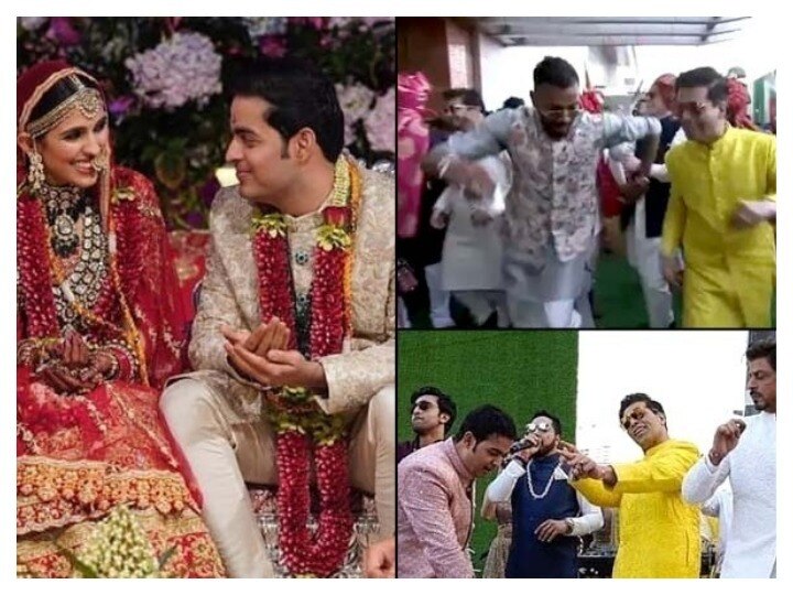Karan Johar and Hardik Pandya dance together at Akash Ambani’s wedding, Watch Video 'कॉफी विद करन' पर मचा था  बवाल, देखिए क्या हुआ जब आकाश अंबानी की शाीद में आमने सामने आए करन जौहर और हार्दिक पांड्या, यहां है VIDEO