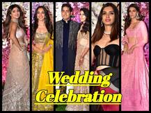 आकाश-श्लोका के Wedding Bash में लगा बॉलीवुड सितारों का मेला, देखें तस्वीरें