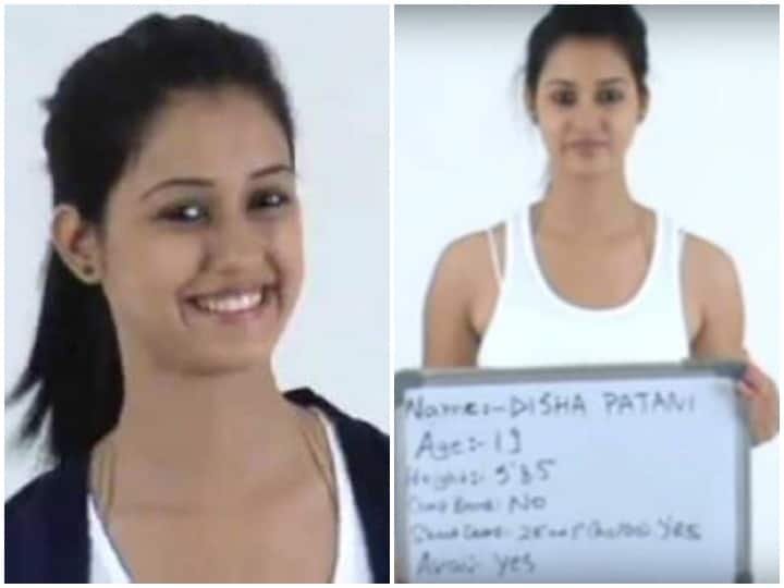 Disha Patani first ever audition video goes viral over internet VIDEO: सालों पहले जब 19 की उम्र में दिशा पाटनी ने दिया था ऑडिशन, पहचान भी नहीं पाएंगे आप