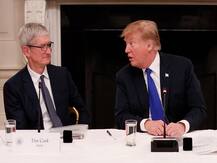 समय बचाने के लिए ट्रंप ने एपल सीईओ टीम कुक को कहा था \'टीम एपल\'