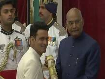 Padma Awards: मनोज बाजपेयी को राष्ट्रपति रामनाथ कोविंद के हाथों मिला पद्मा श्री पुरस्कार