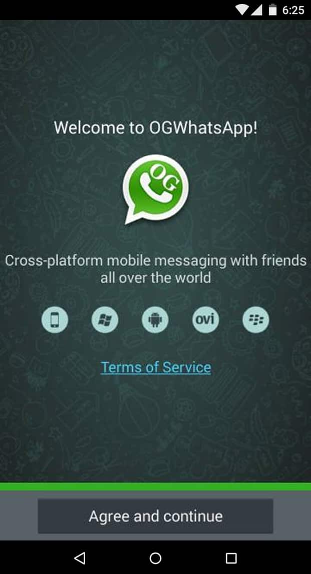 OG व्हॉट्सएप